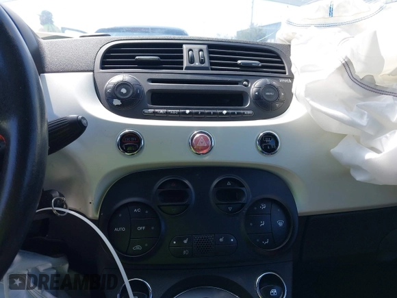 2014 FIAT 500e with VIN 3C3CFFGE5ET208454, listed as a IAAI auction lot 42510570 with Not provided miles and . Bid and sale history available at DreamBid. Image 14.