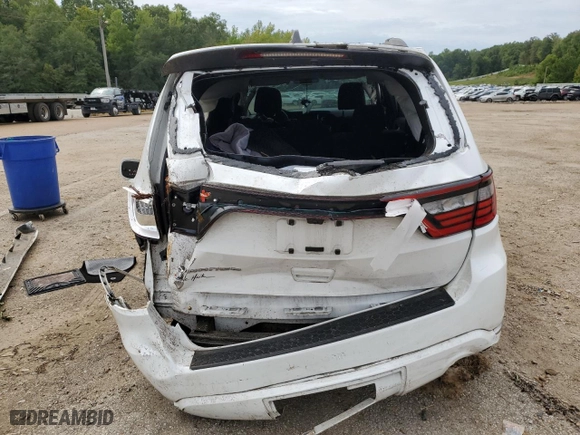 2022 Dodge Durango SXT with VIN 1C4RDHAG5NC131517, listed as a Copart auction lot 70134054 with 48,639 mi miles and Salvage Title. Bid and sale history available at carsss.com. Image 6.