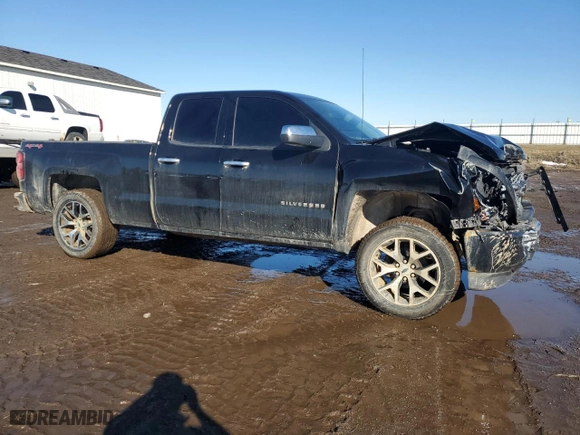 2015 Chevrolet Silverado 1500 LS with VIN 1GCVKPEC0FZ423032, listed as a Copart auction lot 46782845 with 143,453 mi miles and Clean Title. Bid and sale history available at carsss.com. Image 4.