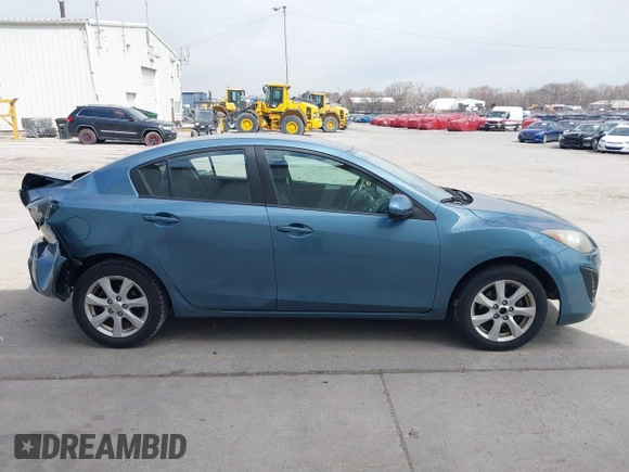 2010 Mazda Mazda3 i Touring with VIN JM1BL1SF9A1263493, listed as a IAAI auction lot 41878775 with 160,739 mi miles. Bid and sale history available at carsss.com. Image 14.