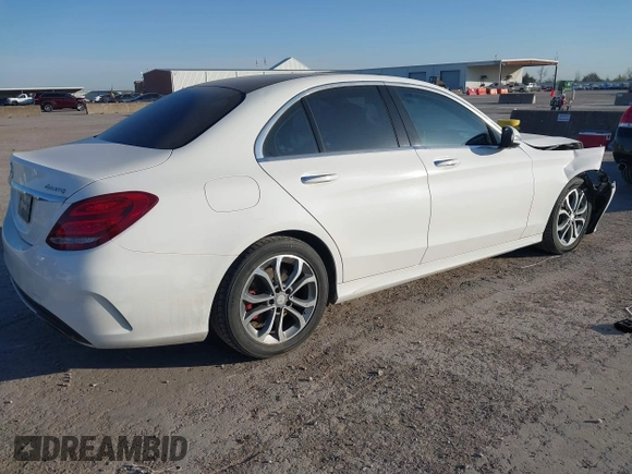 2015 Mercedes-Benz C 300 Luxury with VIN 55SWF4KB7FU020043, listed as a IAAI auction lot 41855508 with 175,210 mi miles and . Bid and sale history available at DreamBid. Image 4.