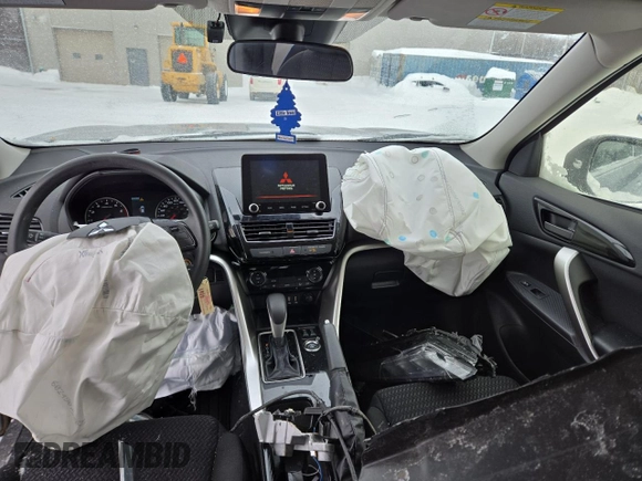 2024 Mitsubishi Eclipse Cross ES with VIN JA4ATUAA5RZ612868, listed as a Copart auction lot 45105185 with 11,230 mi miles and Salvage title. Bid and sale history available at DreamBid. Image 8.
