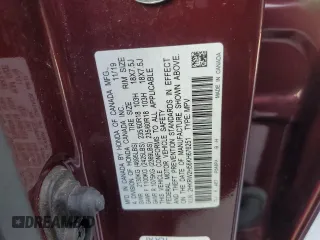 2019 Honda CR-V EX with VIN 2HKRW2H56KH676251, listed as a Copart auction lot 82765654 with 122,196 mi miles and Salvage Title. Bid and sale history available at carsss.com. Image 16.