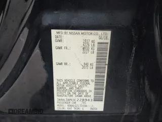 2018 Nissan Altima 2.5 SR with VIN 1N4AL3APXJC228943, listed as a IAAI auction lot 41629733 with 150,725 mi miles. Bid and sale history available at carsss.com. Image 9.