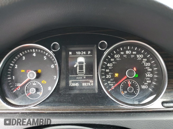 2017 Volkswagen CC 2.0T Sport with VIN WVWKP7ANXHE502052, listed as a Copart auction lot 41526854 with 72,045 mi miles. Bid and sale history available at carsss.com. Image 9.