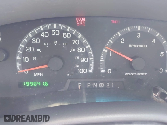 2001 Ford F-150 XL with VIN 1FTRX18L91KF29881, listed as a IAAI auction lot 42021554 with 199,041 mi miles. Bid and sale history available at carsss.com. Image 7.