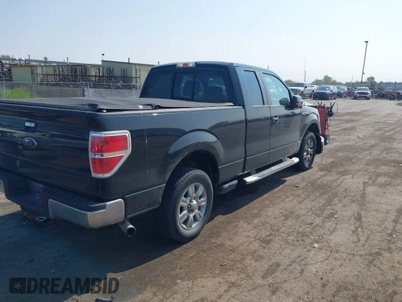 2009 Ford F-150 STX with VIN 1FTRX12859FB10421, listed as a IAAI auction lot 42396272 with 130,864 mi miles and . Bid and sale history available at DreamBid. Image 4.