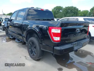 2022 Ford F-150 XL with VIN 1FTFW1E5XNFC27087, listed as a IAAI auction lot 42207284 with 37,745 mi miles and . Bid and sale history available at DreamBid. Image 3.