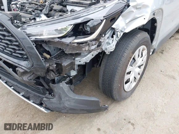 2023 Toyota Corolla Cross L with VIN 7MUAAABG4PV063424, listed as a IAAI auction lot 42119578 with 14,743 mi miles and . Bid and sale history available at DreamBid. Image 6.