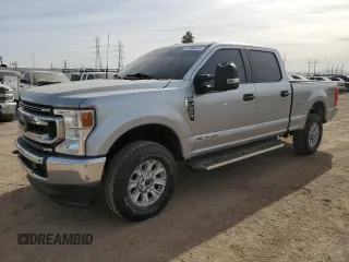 2022 Ford F-350 XL with VIN 1FT8W3BT4NEG25263, listed as a Copart auction lot 41885615 with 21,977 mi miles and Salvage Title. Bid and sale history available at DreamBid. Image 1.