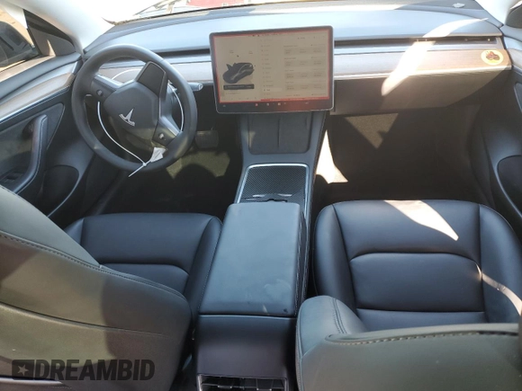 2023 Tesla Model 3 with VIN 5YJ3E1EA6PF713275, listed as a Copart auction lot 41683315 with 26,463 mi miles and Salvage Title. Bid and sale history available at DreamBid. Image 8.