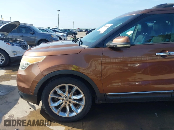 2011 Ford Explorer Limited with VIN 1FMHK7F80BGA15168, listed as a IAAI auction lot 42494868 with 156,634 mi miles and . Bid and sale history available at DreamBid. Image 19.