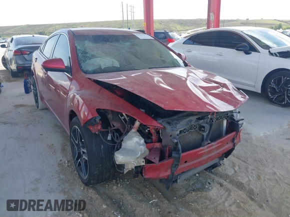 2013 Mazda 6 i Sport with VIN 1YVHZ8BH7D5M03888, listed as a IAAI auction lot 41617274 with 171,225 mi miles and . Bid and sale history available at carsss.com. Image 1.
