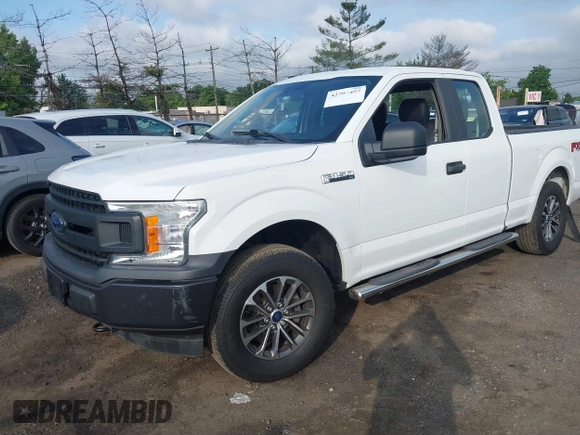 2018 Ford F-150 XL with VIN 1FTEX1EB0JFB32577, listed as a IAAI auction lot 42704857 with 147,359 mi miles and . Bid and sale history available at DreamBid. Image 17.