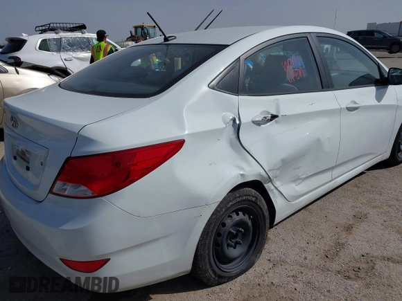 2015 Hyundai Accent GLS with VIN KMHCT4AE3FU892067, listed as a IAAI auction lot 41752679 with 72,415 mi miles and . Bid and sale history available at DreamBid. Image 6.
