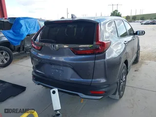 2021 Honda CR-V EX with VIN 7FARW1H55ME014970, listed as a IAAI auction lot 41548350 with 58,005 mi miles. Bid and sale history available at carsss.com. Image 4.