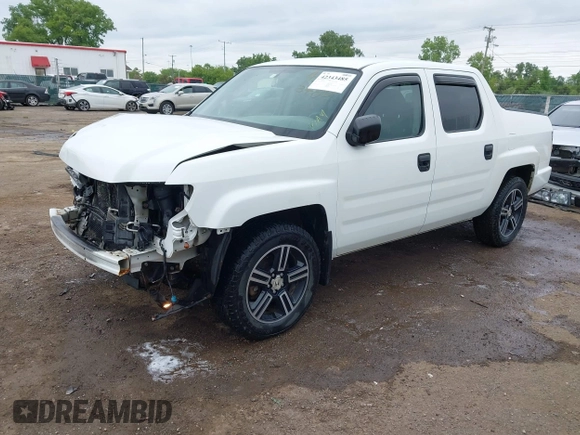 2014 Honda Ridgeline Sport z VIN 5FPYK1F70EB009711, wystawiony jako IAAI lot #42343485 z przebiegiem 154 317 mil mil oraz . Historia ofert i sprzedaży dostępna na DreamBid. Obrazek 2.