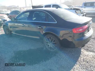 2013 Audi A4 Premium with VIN WAUDFAFL1DN042240, listed as a IAAI auction lot 41686185 with 205,410 mi miles and . Bid and sale history available at DreamBid. Image 3.