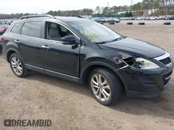 2013 Mazda CX-9 Grand Touring with VIN JM3TB3DV7D0416753, listed as a IAAI auction lot 42127340 with 117,289 mi miles and . Bid and sale history available at carsss.com. Image 1.