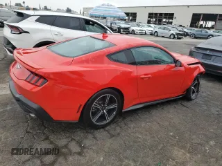 2024 Ford Mustang EcoBoost with VIN 1FA6P8TH1R5141252, listed as a Copart auction lot 62332025 with 13,621 mi miles and Clean title. Bid and sale history available at DreamBid. Image 3.