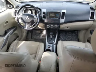 2007 Mitsubishi Outlander XLS with VIN JA4MT41X17Z020320, listed as a Copart auction lot 43949725 with 214,347 mi miles and Salvage Title. Bid and sale history available at carsss.com. Image 8.