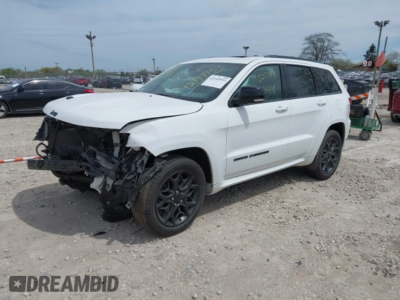 2021 Jeep Grand Cherokee Limited with VIN 1C4RJFBG7MC776339, listed as a IAAI auction lot 42149933 with 67,562 mi miles and . Bid and sale history available at DreamBid. Image 2.