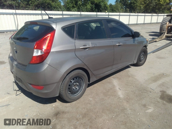 2014 Hyundai Accent GS with VIN KMHCT5AE6EU157393, listed as a IAAI auction lot 42188160 with 221,375 mi miles and . Bid and sale history available at DreamBid. Image 4.