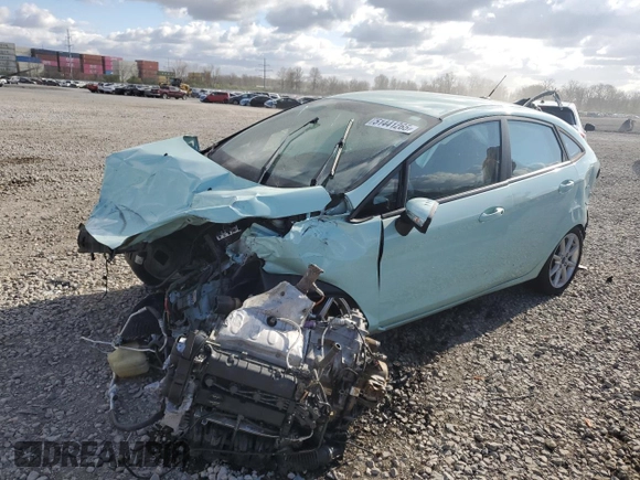 2018 Ford Fiesta SE with VIN 3FADP4BJ7JM111854, listed as a Copart auction lot 51441265 with 0 mi miles and Salvage Title. Bid and sale history available at carsss.com. Image 1.
