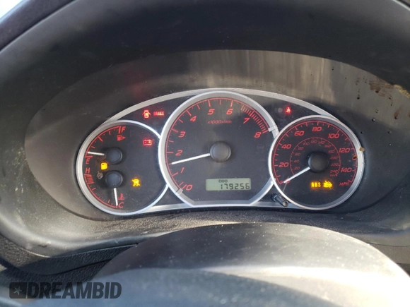2009 Subaru WRX w/Premium Pkg z VIN JF1GE76629G516844, wystawiony jako Copart lot #71596714 z przebiegiem 179 256 mil mil oraz Szkoda całkowita • Salvage title. Historia ofert i sprzedaży dostępna na DreamBid. Obrazek 9.