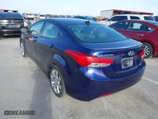 2012 Hyundai Elantra Limited with VIN 5NPDH4AE7CH094753, listed as a IAAI auction lot 41823193 with 177,753 mi miles. Bid and sale history available at carsss.com. Image 3.