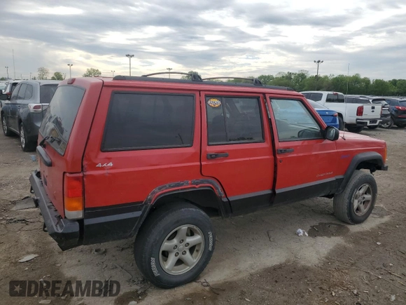 1998 Jeep Cherokee Sport z VIN 1J4FJ68S6WL279262, wystawiony jako Copart lot #56496635 z przebiegiem 160 176 mil mil oraz Czysty tytuł • Clean title. Historia ofert i sprzedaży dostępna na DreamBid. Obrazek 3.