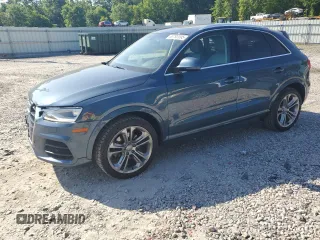 2017 Audi Q3 Premium Plus z VIN WA1JCCFS6HR010183, wystawiony jako Copart lot #53792095 z przebiegiem 72 859 mil mil oraz Szkoda całkowita • Salvage title. Historia ofert i sprzedaży dostępna na DreamBid. Obrazek 1.