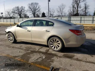 2016 Buick LaCrosse Leather with VIN 1G4GB5G33GF234822, listed as a Copart auction lot 44968735 with 132,628 mi miles and Salvage title. Bid and sale history available at DreamBid. Image 2.