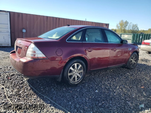 2008 Ford Taurus SEL with VIN 1FAHP24W28G134607, listed as a Copart auction lot 76932034 with 176,029 mi miles and Salvage Title. Bid and sale history available at carsss.com. Image 3.
