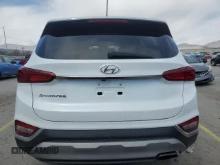 2019 Hyundai Santa Fe SE with VIN 5NMS23AD2KH100402, listed as a Copart auction lot 51335395 with 49,605 mi miles and Salvage Title. Bid and sale history available at carsss.com. Image 6.