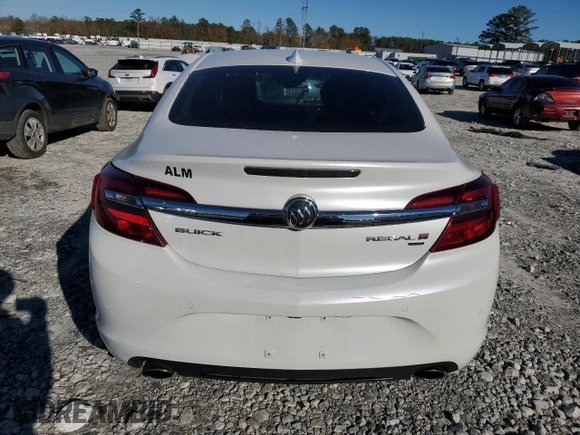 2016 Buick Regal Premium II with VIN 2G4GT5GX1G9204243, listed as a Copart auction lot 84461224 with 110,354 mi miles and Salvage Title. Bid and sale history available at carsss.com. Image 6.