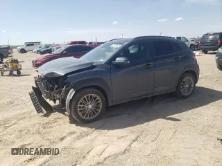 2021 Hyundai Kona SEL with VIN KM8K22AA5MU601565, listed as a Copart auction lot 51003835 with 37,812 mi miles and Salvage Title. Bid and sale history available at carsss.com. Image 1.