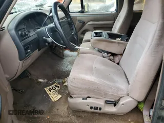 1995 Ford F-150 with VIN 1FTEX15H7SKA43294, listed as a Copart auction lot 76406034 with 0 mi miles and Salvage Title. Bid and sale history available at carsss.com. Image 7.