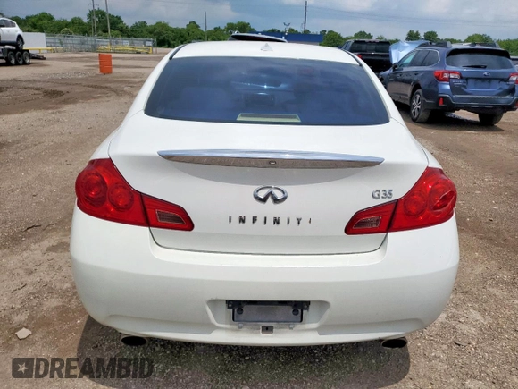 2008 Infiniti G35 Journey with VIN JNKBV61E88M220903, listed as a Copart auction lot 60432025 with 277,896 mi miles and Clean title. Bid and sale history available at DreamBid. Image 6.