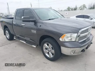2018 Ram 1500 SLT z VIN 1C6RR7GM5JS308499, wystawiony jako IAAI lot #41904274 z przebiegiem 71 510 mil mil oraz . Historia ofert i sprzedaży dostępna na DreamBid. Obrazek 1.