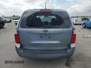 2009 Kia Sedona LX with VIN KNDMB233096317977, listed as a Copart auction lot 44360565 with 166,076 mi miles and Salvage Title. Bid and sale history available at carsss.com. Image 6.