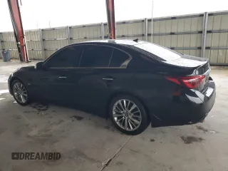 2020 Infiniti Q50 Luxe with VIN JN1EV7AP7LM201177, listed as a Copart auction lot 59437585 with 64,267 mi miles and Non repairable. Bid and sale history available at DreamBid. Image 2.