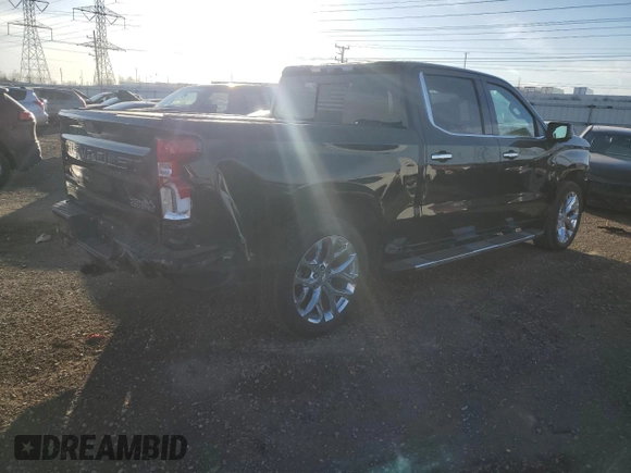 2020 Chevrolet Silverado 1500 High Country with VIN 3GCUYHED3LG259487, listed as a Copart auction lot 42452565 with 88,580 mi miles and Salvage Title. Bid and sale history available at carsss.com. Image 3.