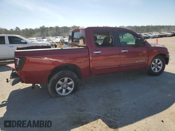 2013 Nissan Titan SV with VIN 1N6AA0EK7DN307022, listed as a Copart auction lot 49687145 with 198,804 mi miles and Salvage title. Bid and sale history available at DreamBid. Image 3.
