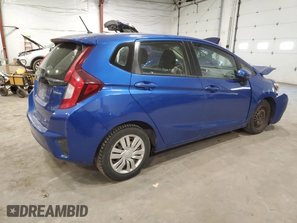 2016 Honda Fit LX with VIN JHMGK5H59GX021841, listed as a Copart auction lot 48261395 with 98,527 mi miles and Non Repairable. Bid and sale history available at carsss.com. Image 3.