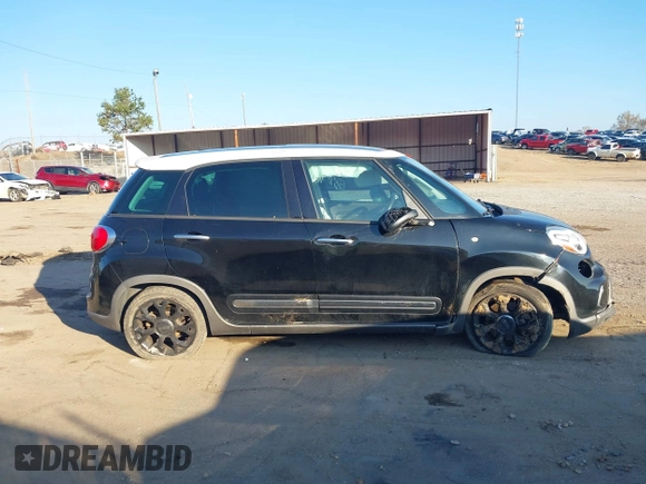 2017 FIAT 500L Trekking z VIN ZFBCFADH5HZ039470, wystawiony jako IAAI lot #40989704 z przebiegiem 117 901 mil mil oraz . Historia ofert i sprzedaży dostępna na DreamBid. Obrazek 12.