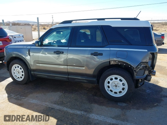 2024 Ford Bronco Sport Heritage with VIN 3FMCR9G64RRE03926, listed as a IAAI auction lot 41641234 with 7,372 mi miles and . Bid and sale history available at DreamBid. Image 15.