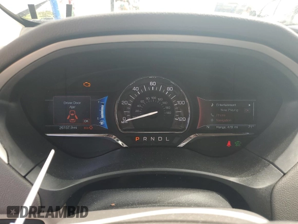 2020 Lincoln MKZ Hybrid Reserve with VIN 3LN6L5LU8LR622763, listed as a Copart auction lot 56311095 with 26,157 mi miles and Salvage title. Bid and sale history available at DreamBid. Image 9.
