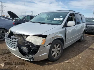 2008 Chrysler Town & Country Touring with VIN 2A8HR54P88R820804, listed as a Copart auction lot 50176705 with 156,396 mi miles and Salvage Title. Bid and sale history available at carsss.com. Image 1.
