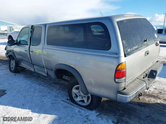 2002 Toyota Tundra SR5 with VIN 5TBBT44192S225410, listed as a IAAI auction lot 41402257 with 218,842 mi miles. Bid and sale history available at carsss.com. Image 3.
